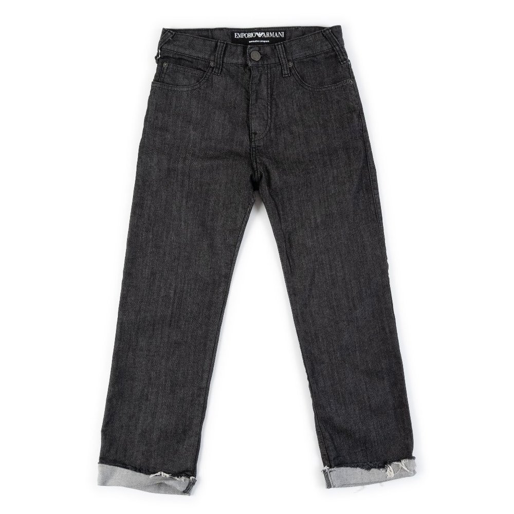 EMPORIO ARMANI Executive Program Sean Basic Fit black jeans size 27